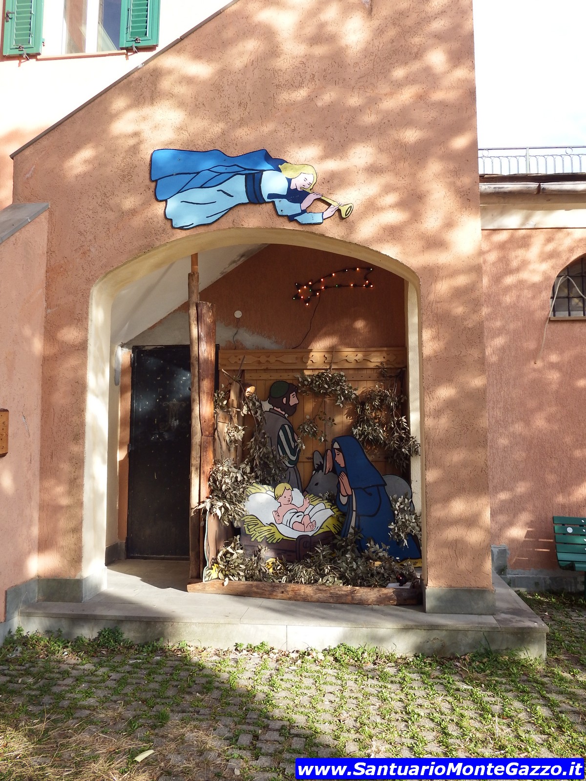 Santuario Monte Gazzo presepe esterno
